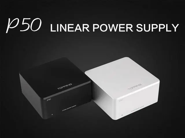 Alt view image 2 of 7 - TOPPING P50 Low Noise Linear Power Supply for Topping D50 D50s DX3 Pro D30