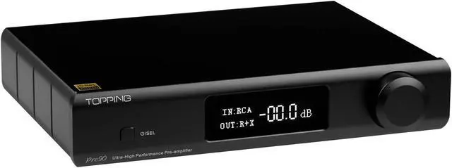 Alt view image 3 of 7 - TOPPING Pre90 Preamplifier & Ext90 Input Extender Hi-Res Audio NFCA Modules 2*RCA 4*XLR Combination