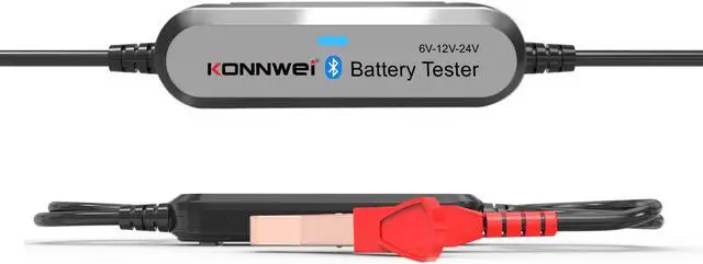 Alt view image 6 of 7 - [Authorized Distributor] KONNWEI BK200 Bluetooth 5.0 Car Motorcycle Truck Battery Tester 6V 12V 24V Battery Analyzer 2000 CCA Charging Cranking Test Tool BK200