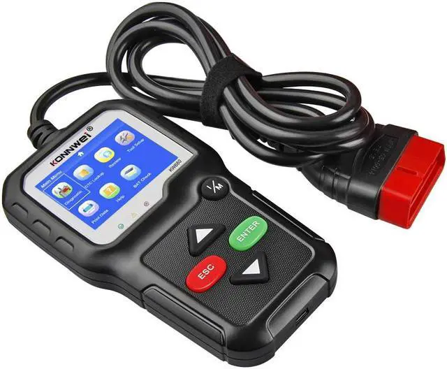 Alt view image 5 of 7 - [Authorized Distributor] Konnwei KW680 code reader scanner Multi-language full obd2 function kw 680 In Russian car diagnostic tool pk AD310 OM123 KW680