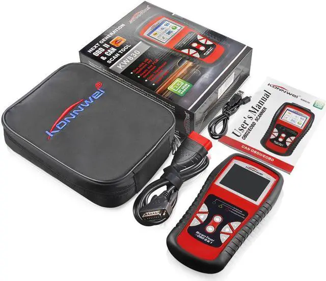 Alt view image 7 of 7 - [Authorized Distributor] KONNWEI KW830 OBD 2 EOBD CAN Scanner Tool Auto Code Reader Odb2 Diagnostic Tool Car Scanner Tools Diagnostic Scanner Car Tools KW830