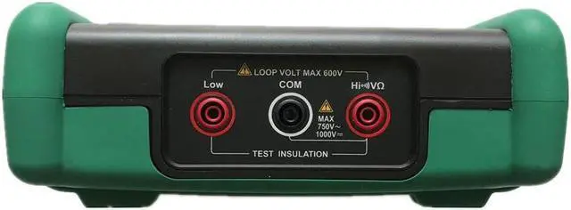 Alt view image 4 of 7 - MASTECH MS5205 Insulation resistance tester digital megohmmeter 2500V electrician megger MASTECH MS5205
