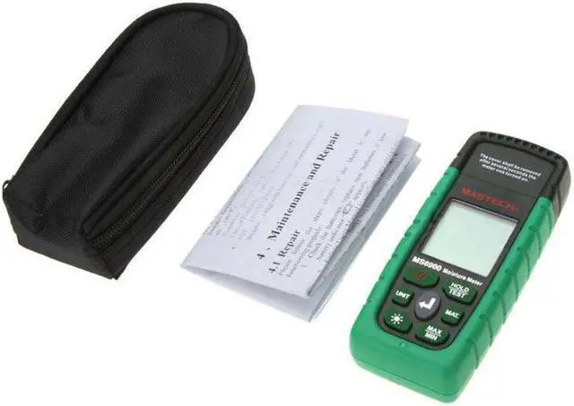 Alt view image 7 of 7 - Mastech MS6900 Higrometre MS6900 Mini Digital Moisture Meter Wood/ Lumber/Concrete Buildings Humidity Tester with LCD Display