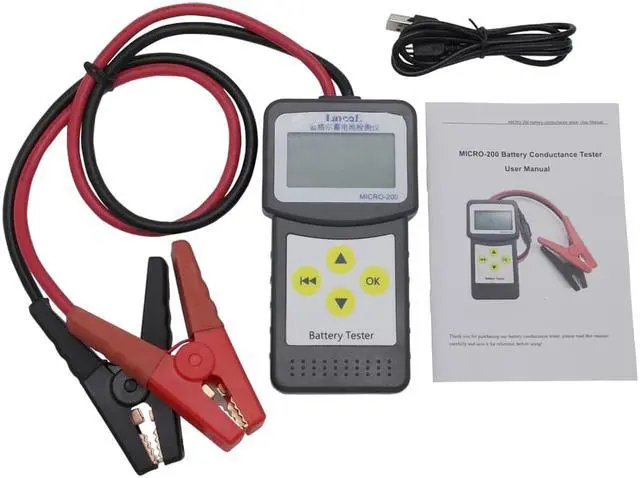 Alt view image 7 of 7 - LANCOL Micro-200 Car Battery Tester Diagnostic Tool Lansl Micro 200 12V Car Battery Tester