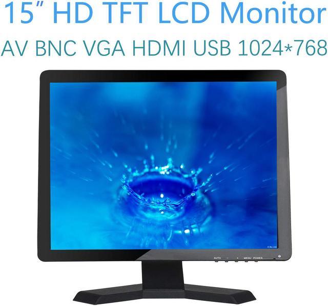 15-Inch LCD Screen 1280x800 Ultra HD Resolution Desktop Computer Monitor Co  HEN