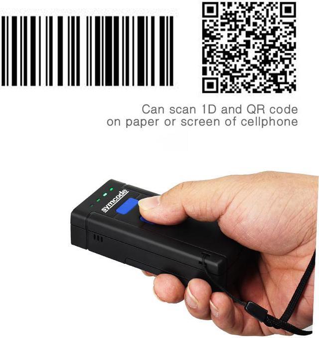 Alt view image 3 of 7 - Symcode Bluetooth Wireless 2D QR 1D Barcode Scanner 2D Barcode Reader Support iOS Windows