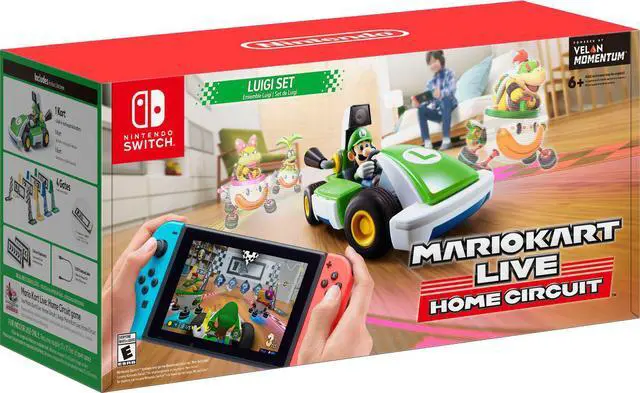 Main image of Mario Kart Live: Home Circuit - Luigi Set (Console Not Included) [Nintendo Switch]