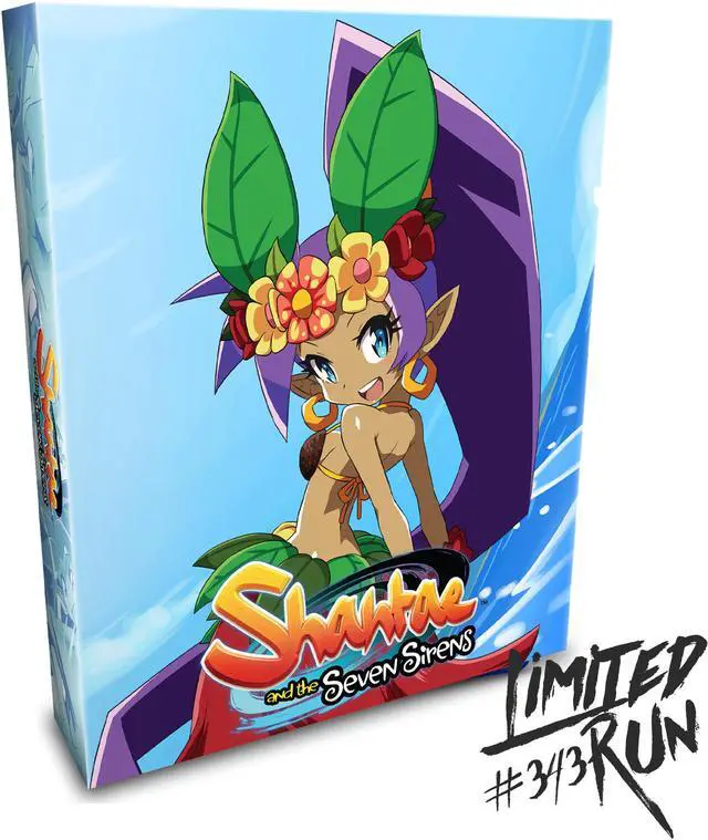 Main image of Shantae and the Seven Sirens Collector's Edition (Console Not Included) (Limited Run #343) [PlayStation 4]