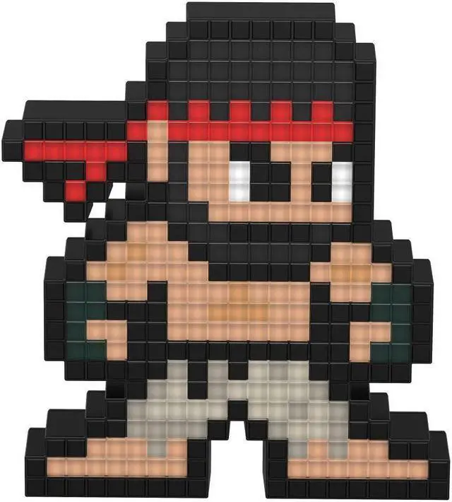 Alt view image 2 of 3 - PDP Pixel Pals - Capcom Street Fighter Hot Ryu