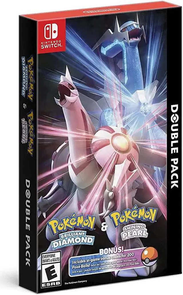 Main image of Pokemon Brilliant Diamond & Pokemon Shining Pearl Double Pack [Nintendo Switch]