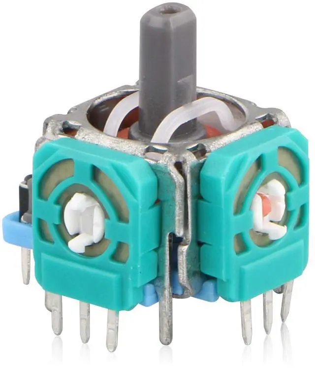 Alt view image 3 of 6 - 3D 6-Pack Replacement Analog Stick Joystick for PS4 Dualshock 4 Xbox One Controller Xbox Elite Wireless Controller