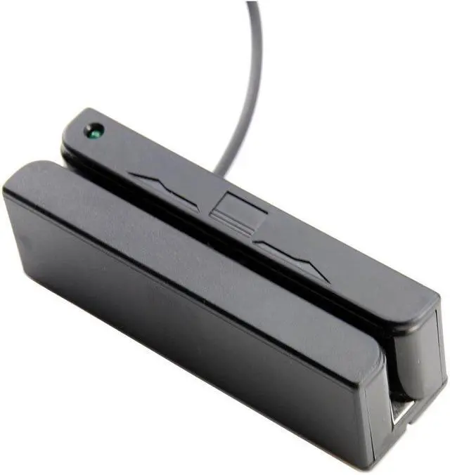 Alt view image 3 of 7 - Deftun USB 3-Track Magnetic Stripe Credit Card Reader Magstripe Scanner Swipe