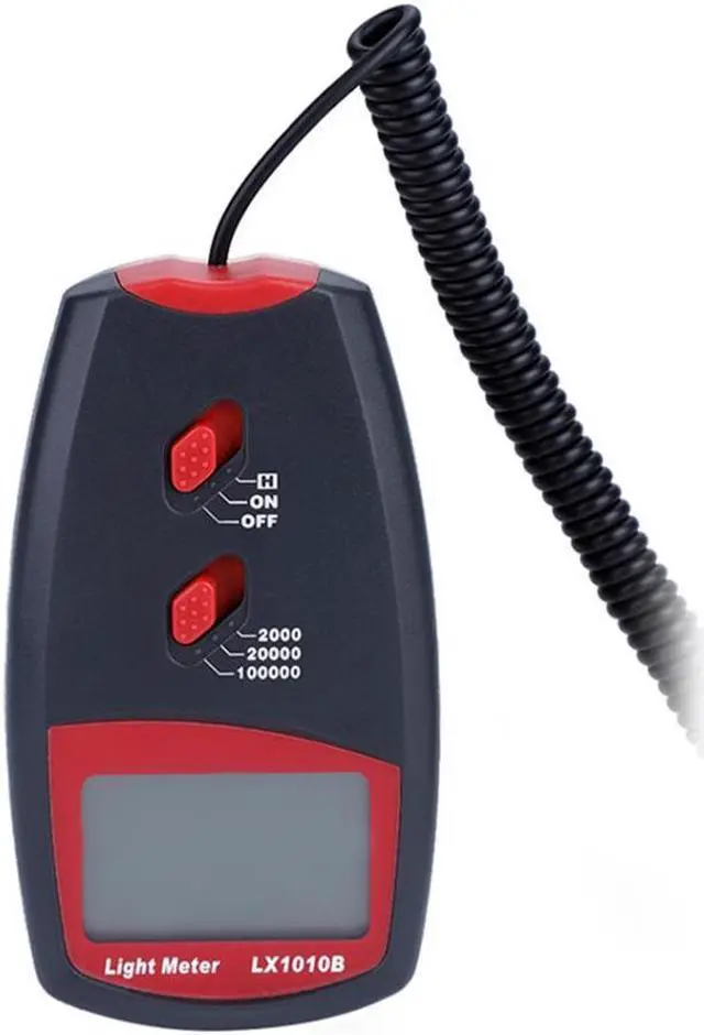 Alt view image 3 of 5 - LX1010B Digital Light Meter Luxmeter LCD Display Environmental Testing Illuminometer Tools Accessory