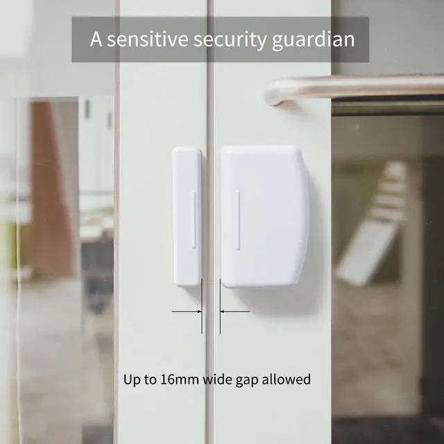 Alt view image 5 of 7 - THIRDREALITY Zigbee Door and Window Sensor for Home Security, ZigBee Hub Required, Works with SmartThings, Hubitat or Echo Devices with Build-in Zigbee Hub