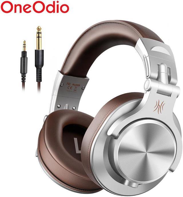 OneOdio A70 Fusion Bluetooth Over Ear Headphones, Studio DJ Headphones with  Share-Port, Wired and Wireless Professional Monitor Recording Headphones  with Stereo Sound