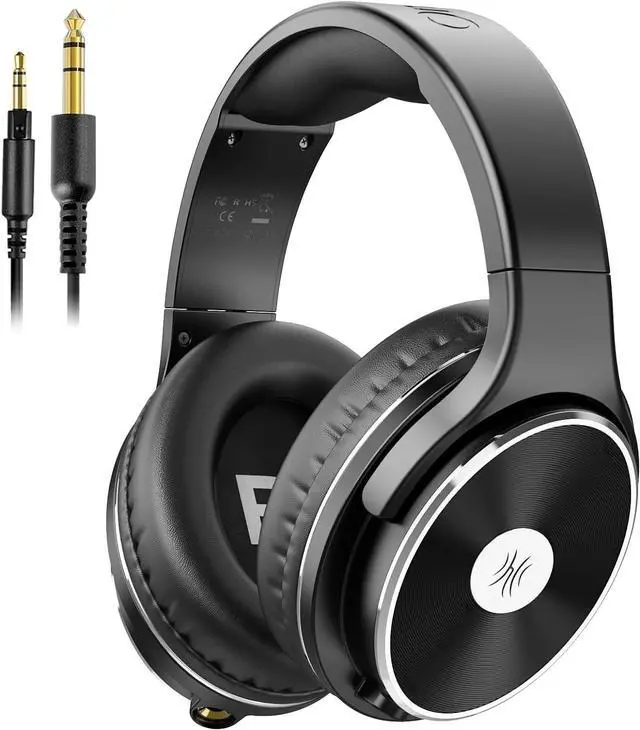 Main image of OneOdio Wired Headphones - Over Ear Headphones with Noise Isolation Dual Jack Professional Studio Monitor & Mixing Recording Headphones for Guitar Amp Drum Podcast Keyboard PC Computer