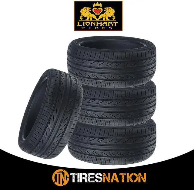 Alt view image 3 of 11 - (1) New Lionhart LH-503 225/45/17 94W All-Season Radial Tire