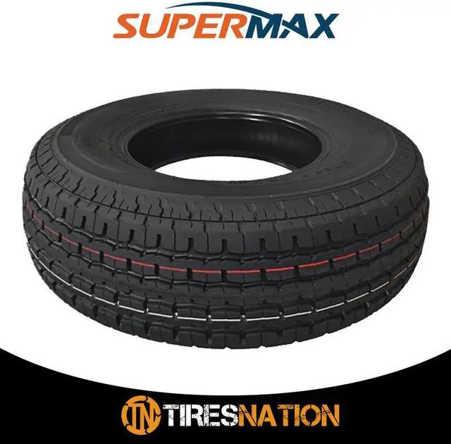 Alt view image 4 of 13 - (1) New Supermax STM-1 175/8R/13 91/87L Radial Trailer Tires