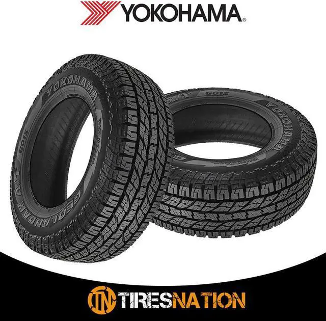 Alt view image 2 of 12 - 1 New Yokohama Geolandar A/T G015 245/75R16 109T OWL All Terrain Tires