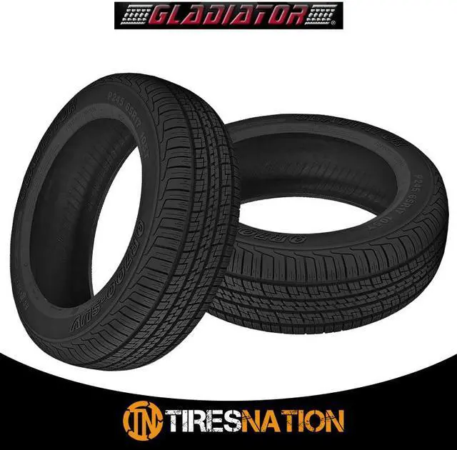 Alt view image 2 of 8 - 1 X New Gladiator QR700-SUV P225/70R16 101T M+S All Season Performance Tires