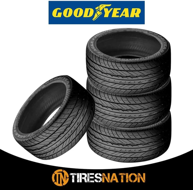 Alt view image 3 of 11 - 1 Goodyear Eagle F1 GS EMT P245/45ZR17 89Y UHP Summer Run Flat ROF Tires