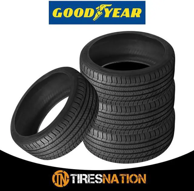 Alt view image 4 of 14 - 1 Goodyear Eagle Sport All Season 205/55R16 91V Performance 50K Mile M+S Tires
