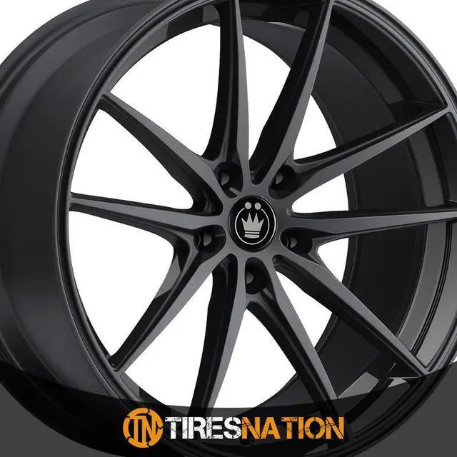 Alt view image 6 of 7 - Konig OS Oversteer Gloss Black 17x8 5x114.3 35mm (OS78514355)