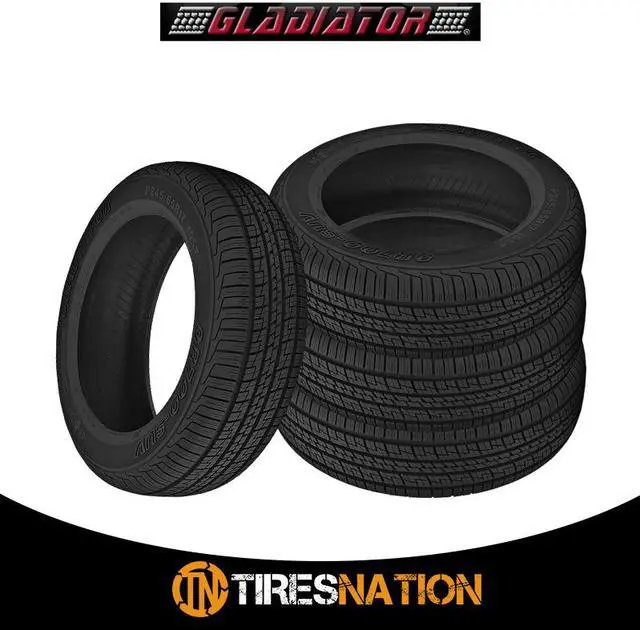 Alt view image 3 of 8 - 1 X New Gladiator QR700-SUV P225/70R16 101T M+S All Season Performance Tires