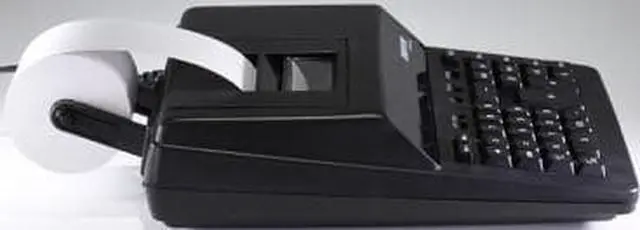 Alt view image 2 of 7 - Monroe 6120X Black 12-Digit Entry-Level Accounting Desktop Printing Calculator