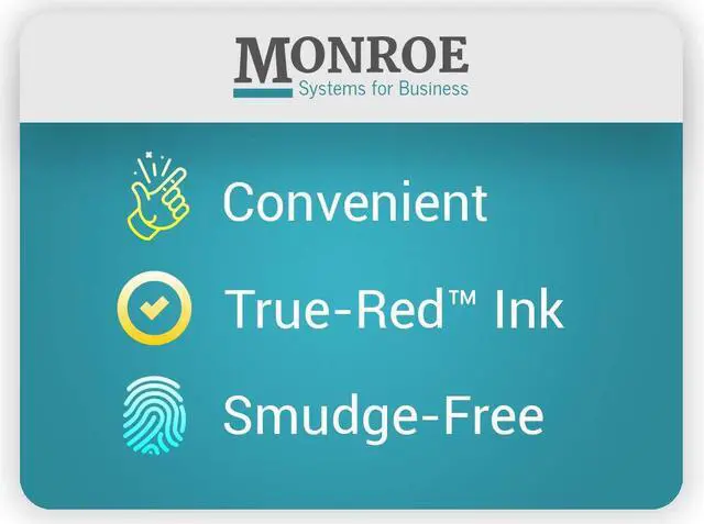 Alt view image 3 of 5 - Monroe P51S Ribbon Cartridges (Black, Red)