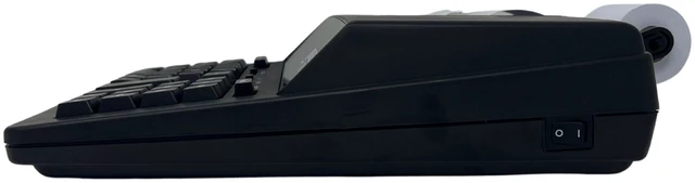Alt view image 3 of 6 - Monroe 6120X Black 12-Digit Entry-Level Accounting Desktop Printing Calculator