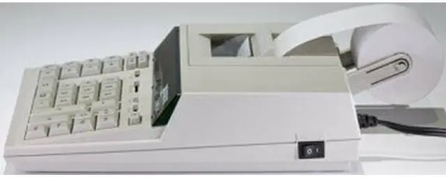 Alt view image 7 of 9 - Monroe MNE2020PLX Medium Duty Calculator, Ivory