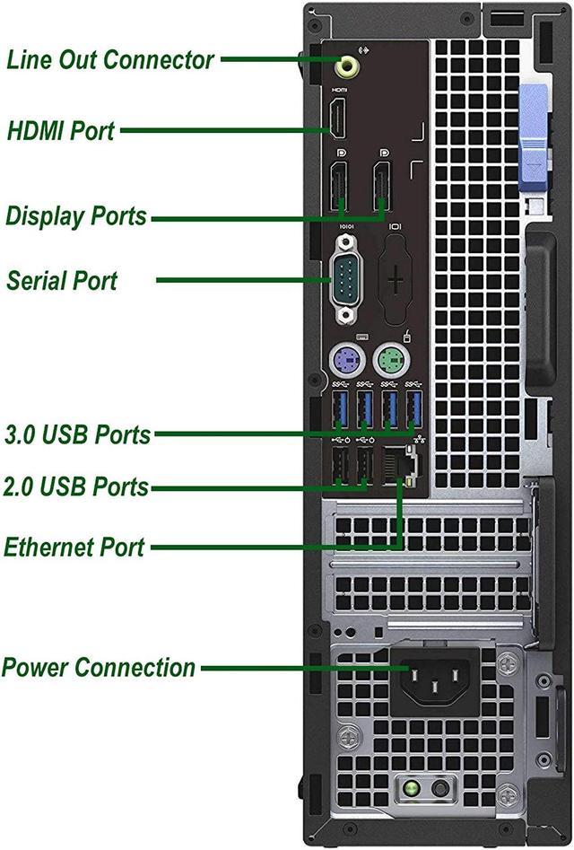 Dell OptiPlex 7040 SFF Computer Desktop PC, Intel Core i5 6500 3.2