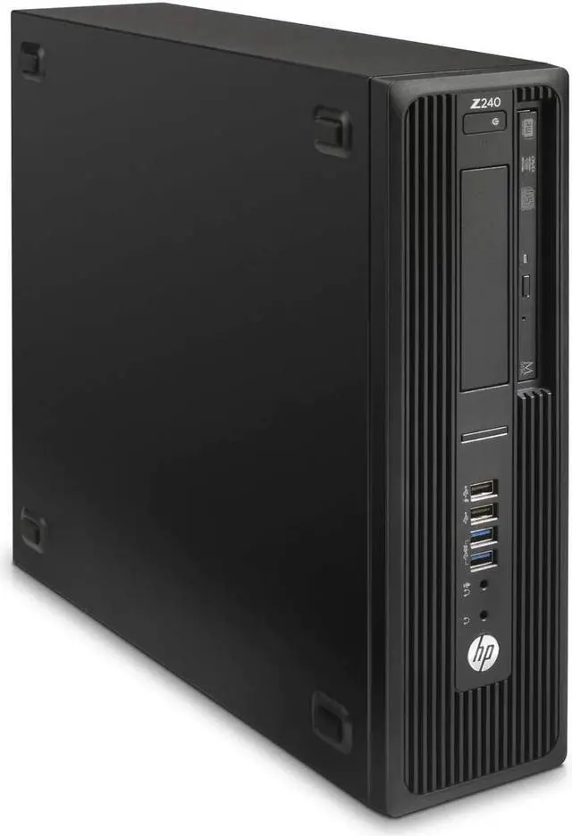 Alt view image 3 of 6 - HP Z240 Small Form Computer Desktop PC, Intel Core i5 6500 3.2GHz Processor, 16GB DDR4 Ram, 512GB NVMe SSD, Wifi | Bluetooth, DVD, Wireless KeyBoard & Mouse, Win 10 Pro (Renewed)