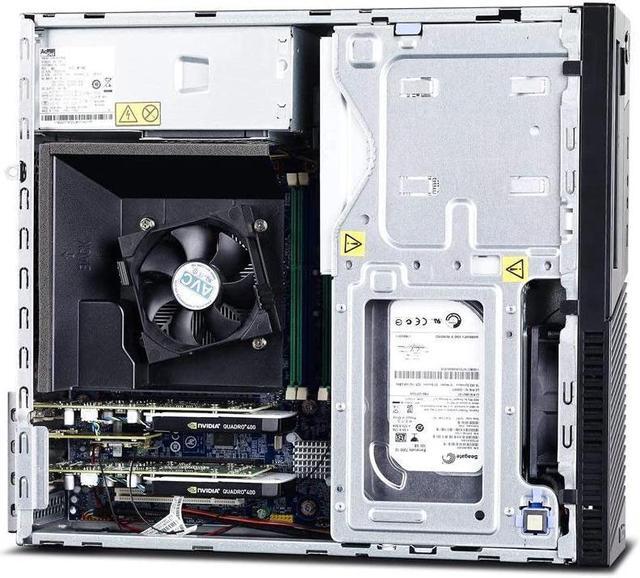 Alt view image 4 of 6 - Lenovo M700 SFF Computer Desktop PC, Intel Core i5 6500 Processor, 16GB Ram, 512GB M.2 SSD, HDMI, Nvidia GT GeForce 1030 2GB DDR5, WiFi | Bluetooth, Windows 10