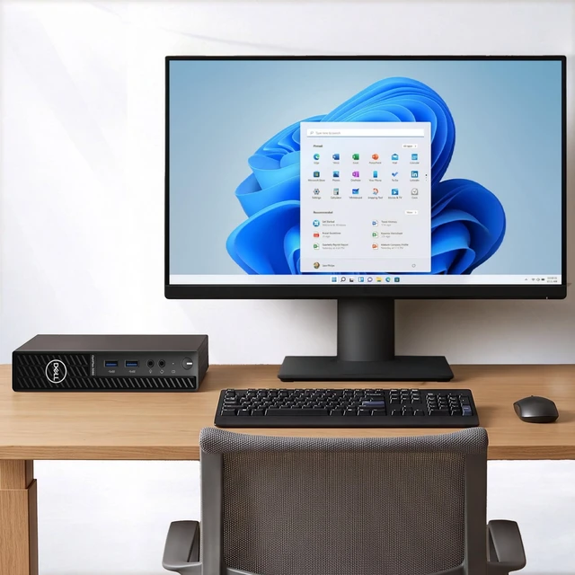 Alt view image 5 of 6 - Dell OptiPlex Micro Desktop | Intel Core i5-10500T, 256GB SSD, 16GB DDR4 RAM | Wi-Fi, Keyboard & Mouse | Windows 11 Pro, Home & Office PC