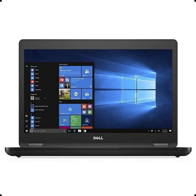 Main image of Dell Latitude 5480 14-inch Business Laptop Intel i5-6300U 8GB DDR4 256GB SSD Backlit Keyboard Win 10 Pro