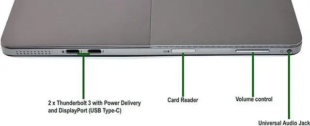 Alt view image 5 of 6 - Dell Newest 10th Gen Latitude 7210 Tablet 2-in-1 PC, Intel Core i7 1016U Processor, 16GB Ram, 256GB Solid,Keyboard Dual Camera, WiFi & Bluetooth, USB 3.1 Gen 1, Type C Port, Win 10 Pro (Renewed)
