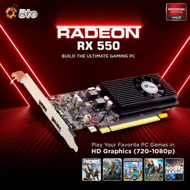 Alt view image 6 of 7 - HP G3 Gaming Desktop SFF PC Computer Intel Core i5-6500 6th Gen. 16GB DDR4, RAM 512GB SSD + 2TB HDD, 22" LED Monitor, AMD Radeon RX 550 4GB, Bto WiFi, Windows 10 Pro (Renewed)