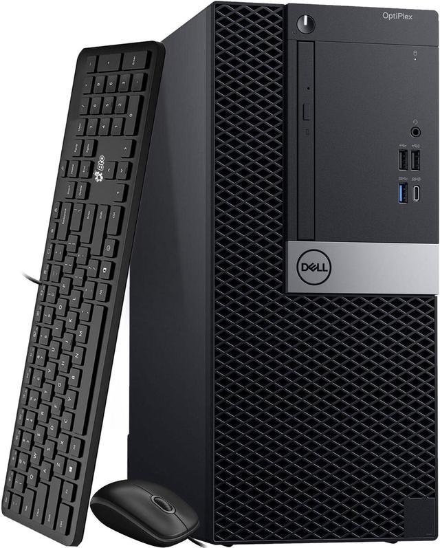 Refurbished: Dell OptiPlex Desktop Computer Tower Hexa Core Intel i7-8700  Processor, 16GB DDR4 Ram, 1TB SSD, Keyboard & Mouse, Bto Wi-Fi Windows 11  Pro (Renewed) - Newegg.com