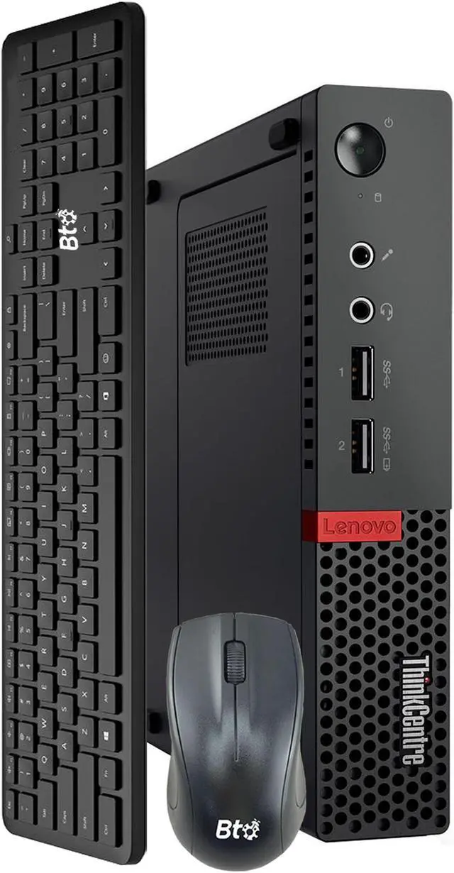 Main image of Lenovo ThinkCentre M910Q Micro Desktop Computer PC, Intel i5-6500T 16GB RAM, 512GB SSD Windows 10 Professional (Renewed)