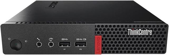 Alt view image 4 of 5 - Lenovo ThinkCentre M910Q Micro Desktop Computer PC, Intel i5-6500T, 16GB Ram, 1TB SSD, 24" LED Monitor Screen, Windows 10 Professional (Renewed)