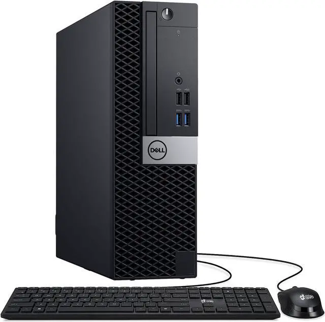 Main image of DELL OptiPlex SFF Desktop Computer PC Intel Core i5-7500, up to 3.80 GHz,  16GB DDR4 Ram, 512GB NVMe Solid State Drive , BTO Keyboard & Mouse, Built-in Wi-Fi, Windows 11 Professional (Renewed)