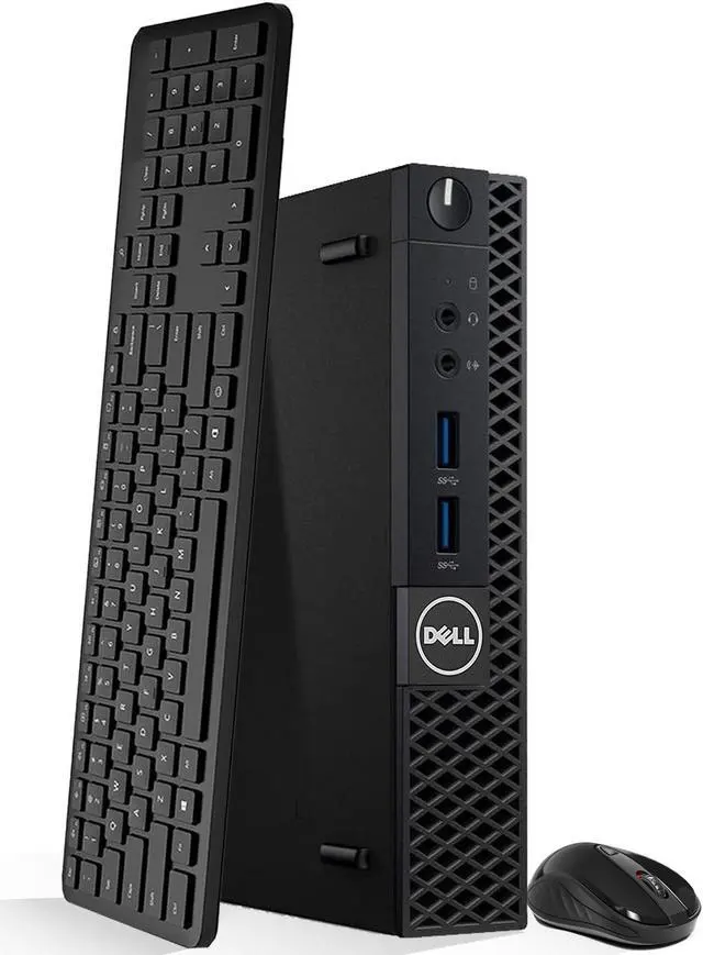 Main image of DELL OptiPlex Desktop Micro Computer Tiny PC Intel Quad Core i5-6500T upto 3.10GHz 16GB DDR4 RAM, 1TB Solid State Drive, Bto Keyboard & Mouse, Windows 11 Professional (Renewed)