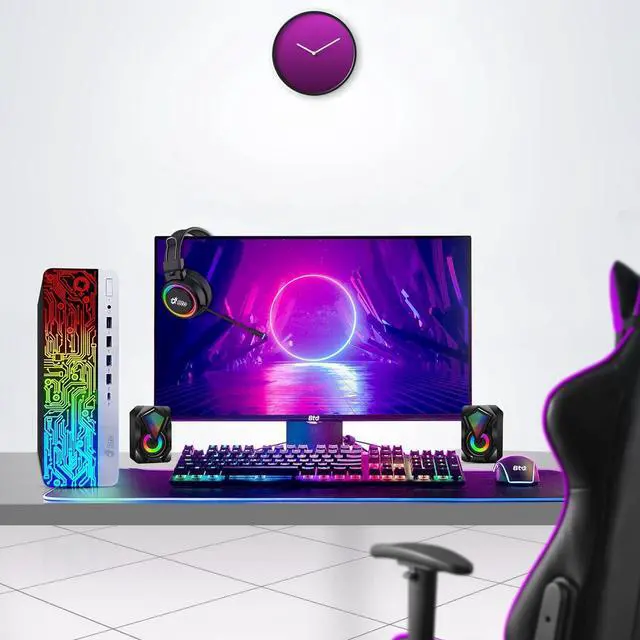 Alt view image 5 of 7 - HP RGB 800 G3 Desktop Computer Gaming PC, Intel Quad Core i7-7700 upto 4.20GHz, 16GB DDR4 Ram, 512GB SSD, AMD Radeon RX 550, BTO Keyboard & Mouse, Windows 10 Professional (Renewed)