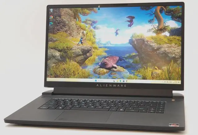 Alt view image 3 of 7 - Dell Alienware M17 R5 Gaming Laptop, 17 Inch FHD, AMD Ryzen 9 6900HX, 32GB RAM, 2TB NVMe, NVIDIA RTX 3060 Windows 11 Home