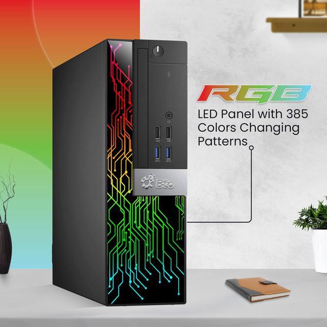 Alt view image 4 of 4 - Dell OptiPlex 7040 RGB SFF Desktop Computer PC Intel Quad Core i5-6500 up to 3.60GHz, 32GB DDR4 Ram,512GB SSD,24 Inch Monitor,Wi-Fi Adapter, BTO RGB Keyboard & Mouse, Windows 11 Pro (Renewed)