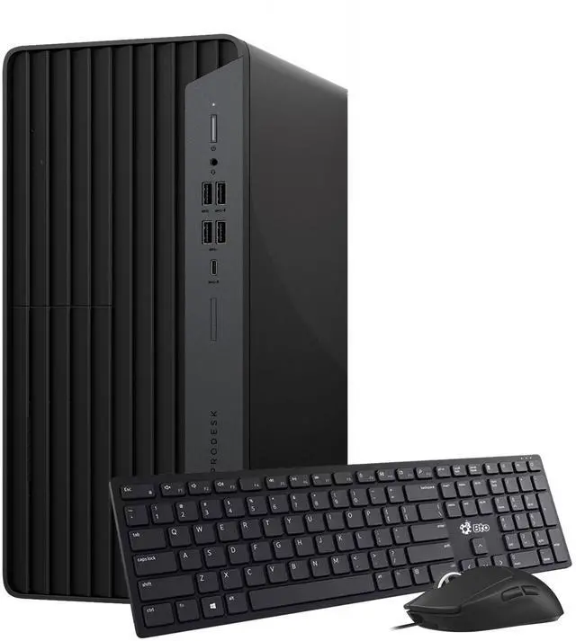 Alt view image 2 of 7 - HP ProDesk 600 G6 Tower Desktop PC, Intel Hexa Core i5-10500 10th Gen. Processor up to 4.50 GHz, 16GB DDR4 Ram, 1TB Nvme,24 Inch Monitor,Keyboard & Mousee, Built-in Wi-Fi, Windows 11 Professional