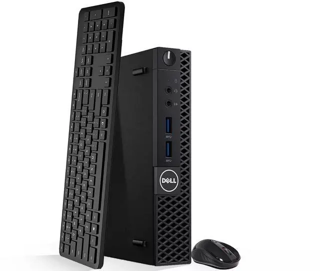 Main image of Dell OptiPlex 3050 Tiny Desktop PC, Intel Quad Core i5-6500T 6th Gen. Processor up to 3.10 GHz, 8GB DDR4 Ram,128GB SSD, Keyboard & Mouse, Built-in Wi-Fi, Windows 11 Professional (Renewed)