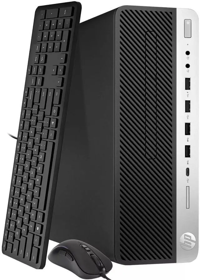 Alt view image 5 of 7 - HP EliteDesk 600 G4 SFF Desktop Computer PC, Intel Hexa Core i5-8500 upto 4.10GHz, 16GB DDR4 Ram, 512GB SSD, Wi-Fi ,Wireless Keyboard & Mouse, Windows 11 Professional (Refurbished)